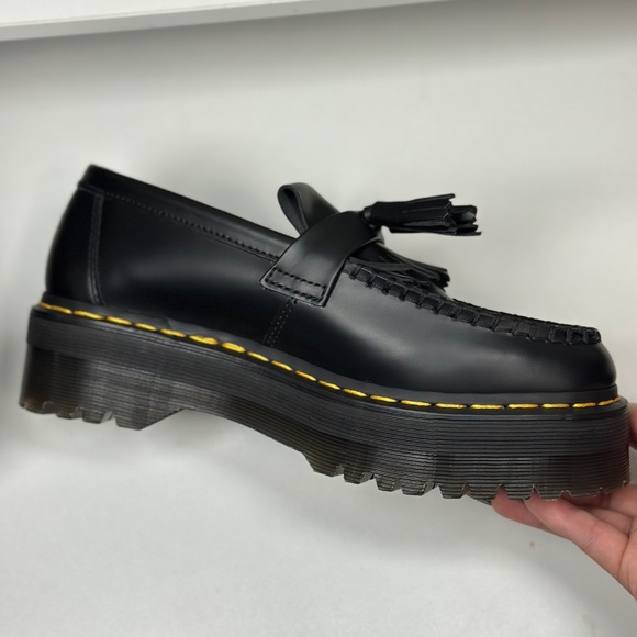 Dr.Martens Adrian Quad Smooth Loafers NWOT - Picture 2 of 8